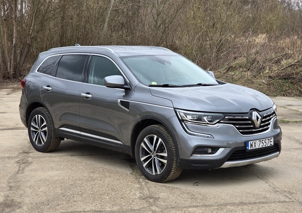 Renault Koleos cena 86900 przebieg: 86500, rok produkcji 2018 z Warszawa małe 781